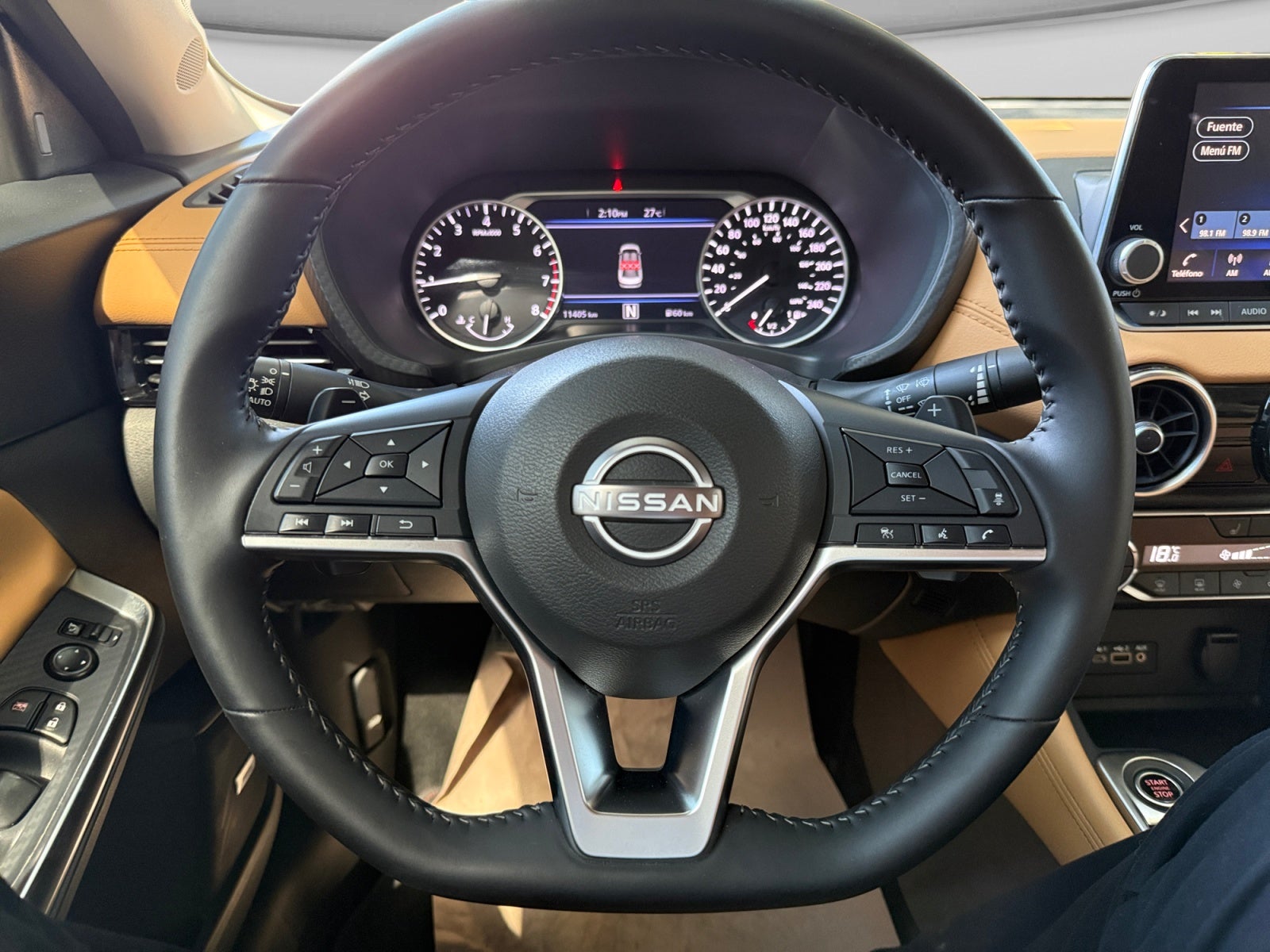 2025 Nissan SENTRA SR PLATINUM BITONO CVT 25